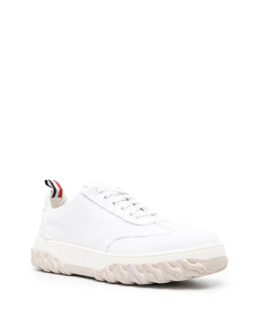 Thom Browne White Field Sneakers for men