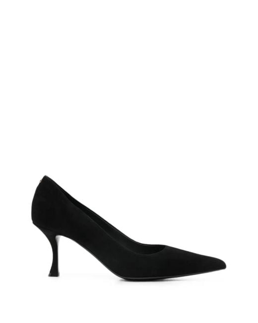 Ferragamo Black Elydea Pumps