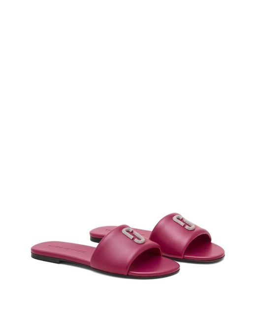 Marc Jacobs Pink Leather Sandals