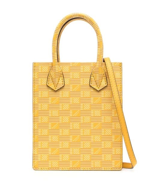 Moreau Yellow Suite Junior Leather Shoulder Bag