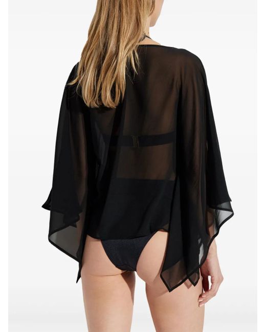 Balmain ビーチカバーアップ Black