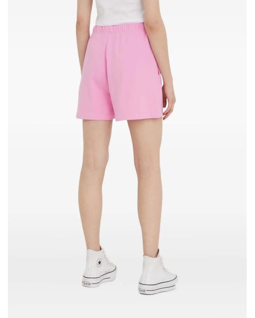 Chiara Ferragni Pink Eye Star-Detail Shorts