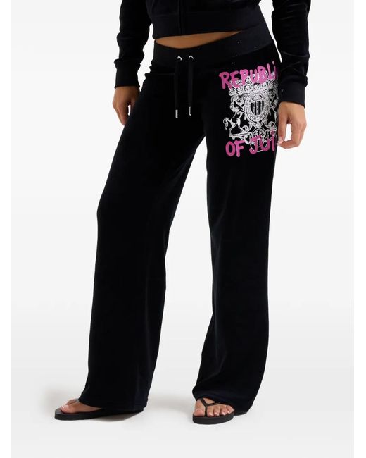 Juicy Couture Black Republic Of Jc Track Pants