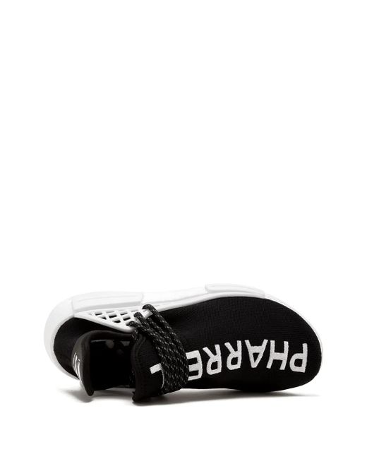 Adidas Black X Pharrell Williams Cc Hu Nmd "Chanel" Sneakers