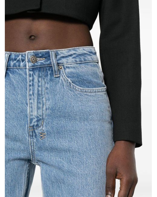 Ksubi Blue Soho Authentik Mid-rise Bootcut Jeans