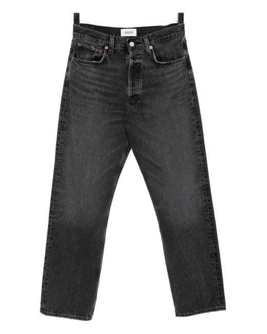 Jeans Kelly di Agolde in Gray