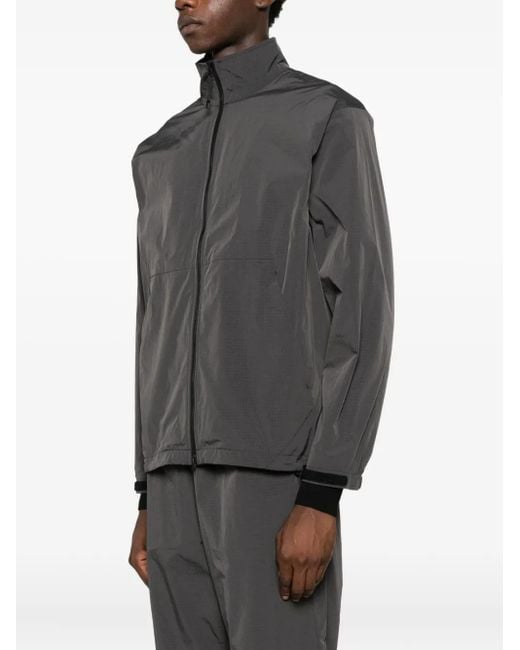 Goldwin Gray Ripstop Windbreaker Jacket for men