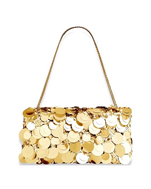 Rabanne Metallic Sequin-Embellished Shoulder Bag