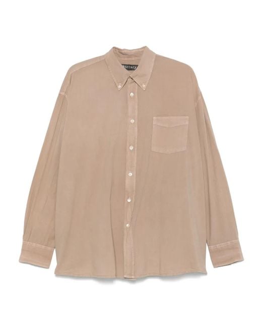 Camicia Borrowed Bd di Our Legacy in Natural da Uomo