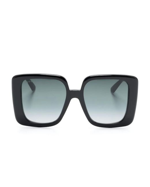 Gucci Black Interlocking G Sunglasses