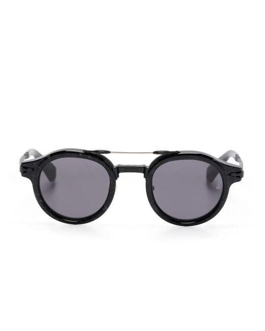 Jacques Marie Mage Black Delage Sunglasses