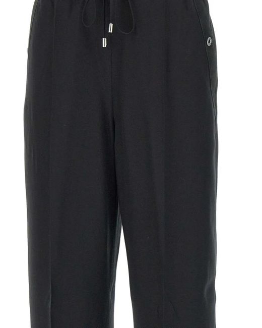 Iceberg Black Hose Mit Logo-Patch
