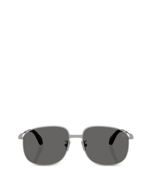 Moncler Gray Fennix Navigator-Frame Sunglasses
