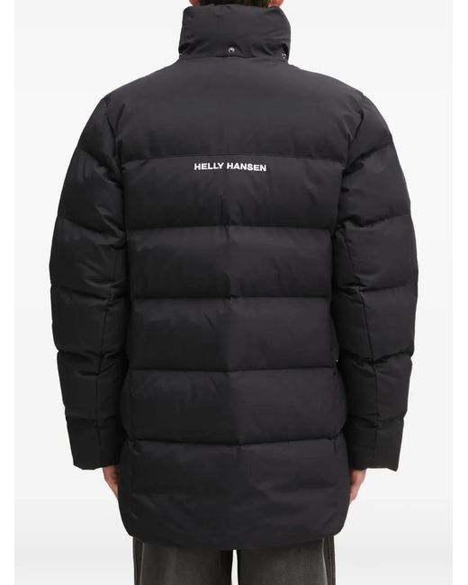 Helly Hansen Black Vardo Hooded Padded Jacket for men