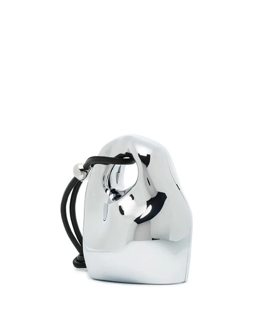 PUBLISHED BY Metallic Ruby's Lost Stone Sculptural Shoulder Bag