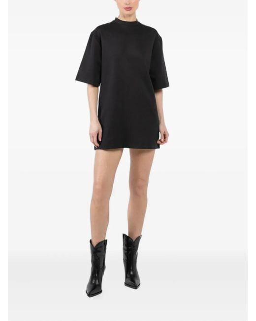 Wardrobe NYC Black T-Shirt Mini Dress