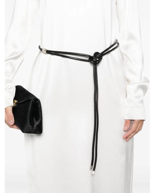 Totême  White Midikleid mit langen Ärmeln