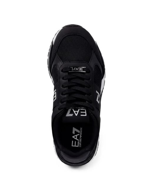 EA7 Black Logo Sneakers