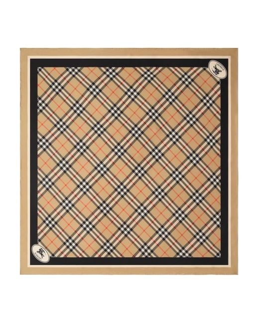 Foulard di Burberry in Metallic