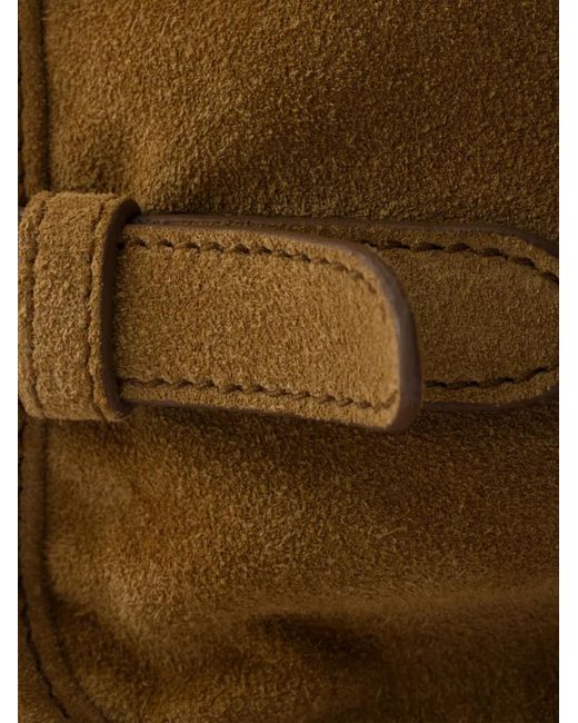 Borsa A Spalla di Prada in Brown da Uomo