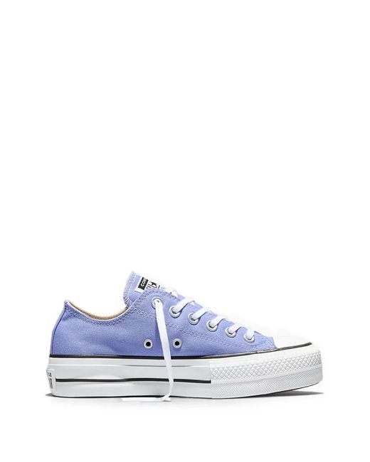 Converse Blue Chuck Taylor All Star Lift Sneakers