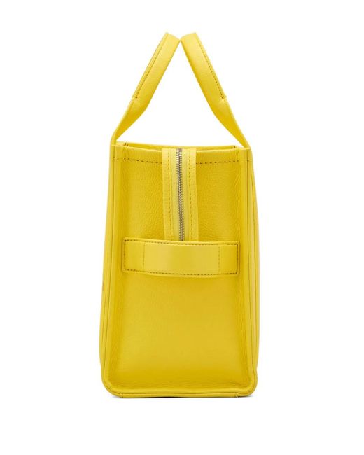 Marc Jacobs Yellow Medium Tote Leather Bag