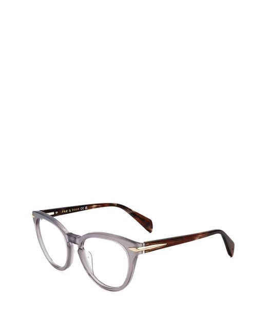 Rag & Bone Multicolor Round-Frame Glasses