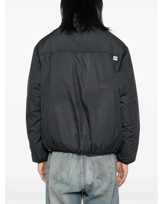 Chaqueta AAPENOW moonface con cremallera y logo Aape By A Bathing Ape de hombre de color Black