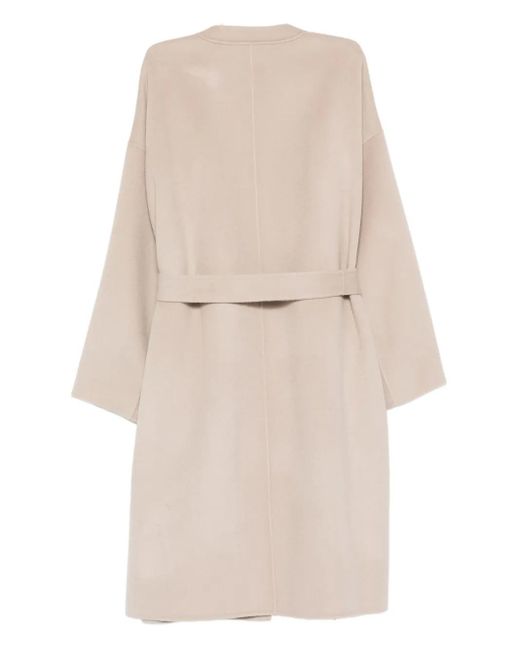 Liska Natural Belted Coat
