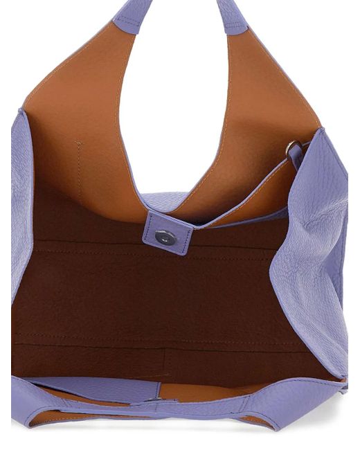 Borsa Tote Euforia di Gianni Chiarini in Purple