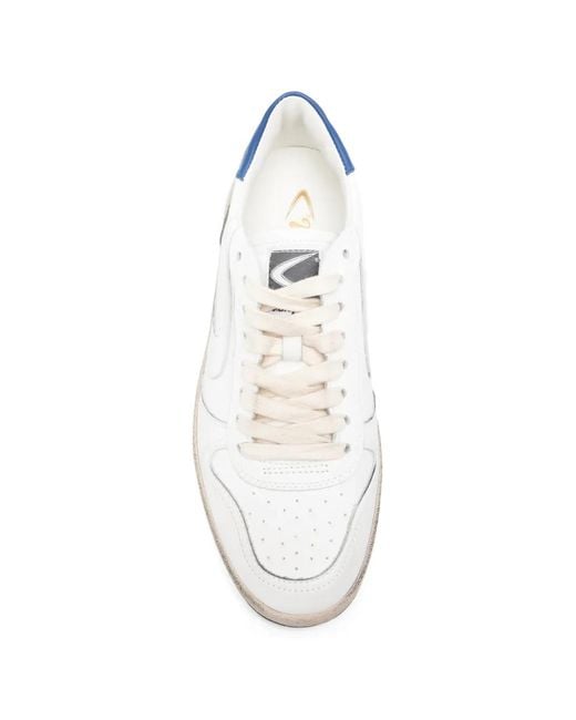Valsport White Leather Sneakers for men