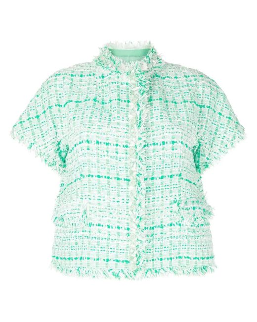 Shiatzy Chen Jack Verfraaid Met Kralen in het Green