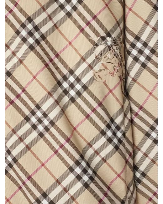 Giacca Reversibile A Quadri di Burberry in Brown da Uomo