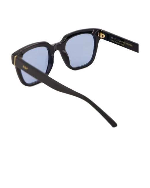 Retrosuperfuture Blue Square-Frame Sunglasses