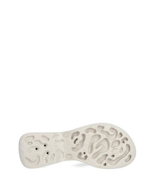 Melissa White Hello Kitty Platform Flip-Flops