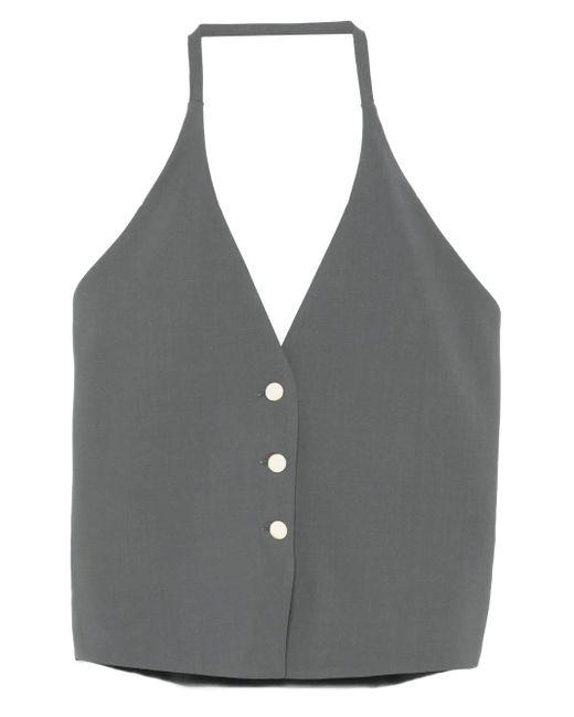 Alysi ホルターネック トップ Gray