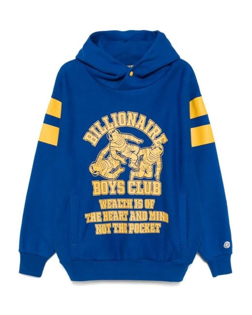 BBCICECREAM Blue Team Astro Hoodie for men