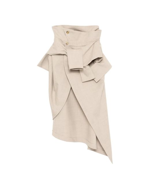 A.W.A.K.E. MODE Natural Asymmetric Skirt
