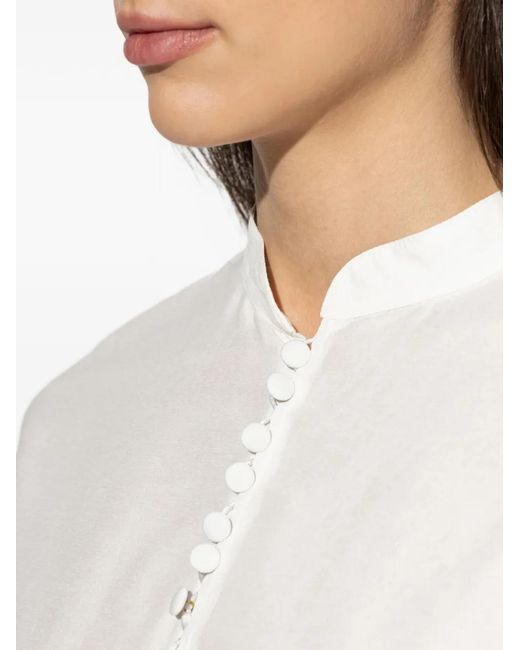 KENZO Button-Up Overhemd in het White
