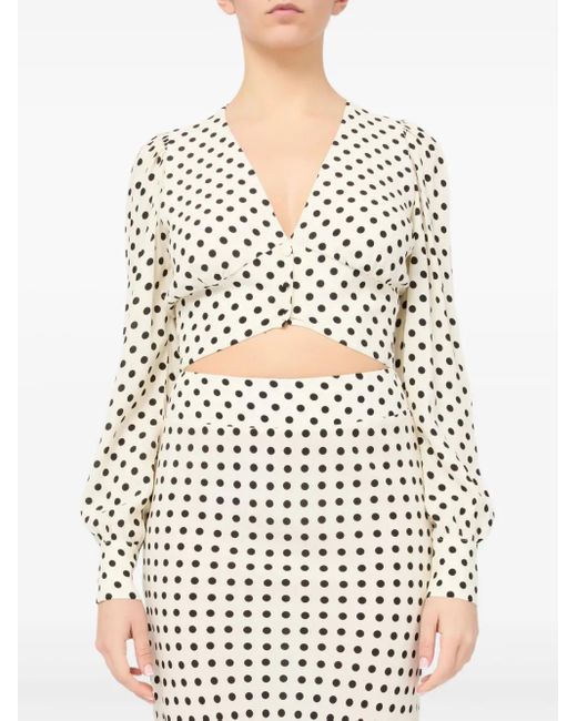 Mar De Margaritas White Emily Bluse