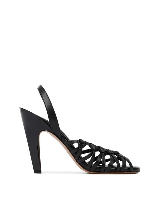 Chloé White Sandales Estra À Talon