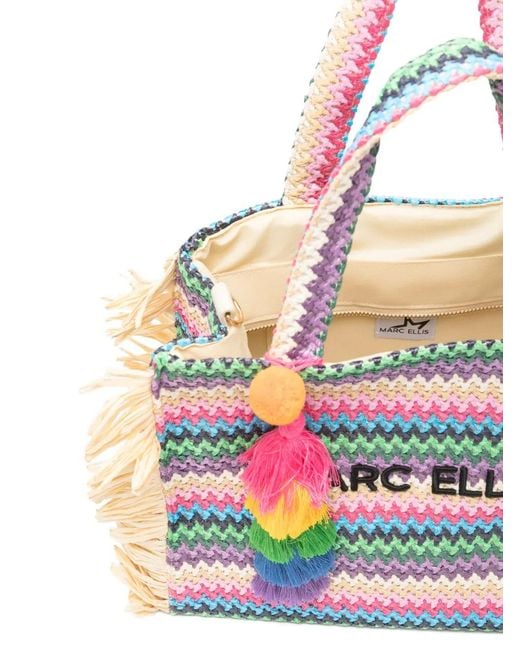 Marc Ellis Natural Buby S.Claire Top-Handles Tote Bag