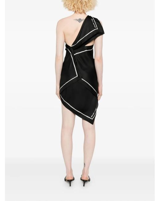 Alexander Wang ワンショルダー ミニドレス Black