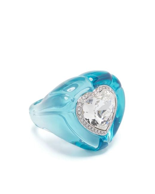 Anello Dulcis di Swarovski in Blue