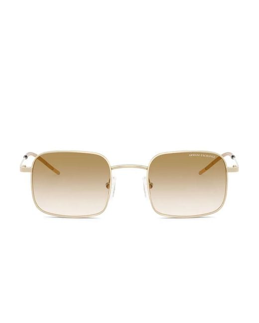 ARMANI EXCHANGE Natural Square-Frame Sunglasses