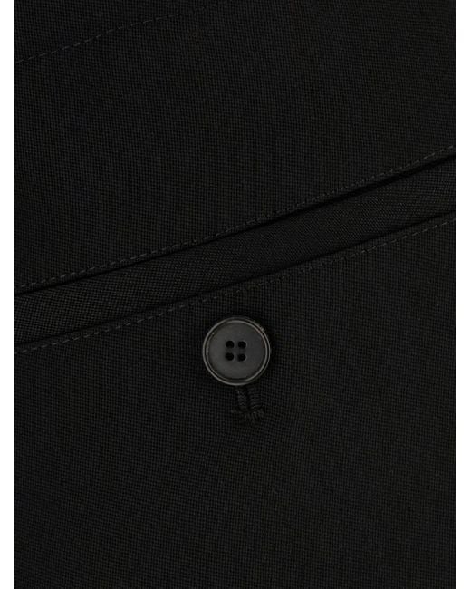 Givenchy Black Double Pleat Pants