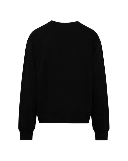 Facetasm Black Logo-Print Sweater for men