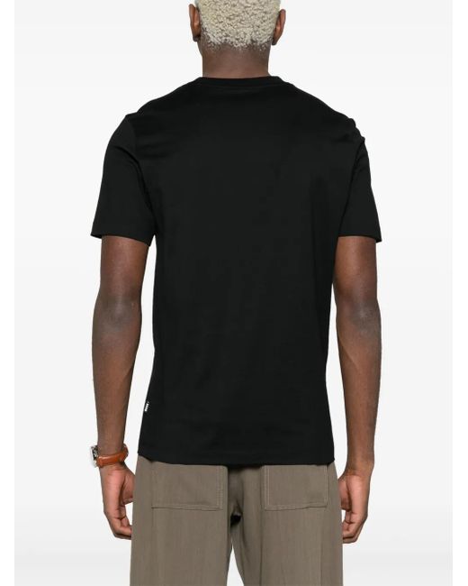 T-Shirt En Coton À Imprimé Graphique Boss pour homme en coloris Black