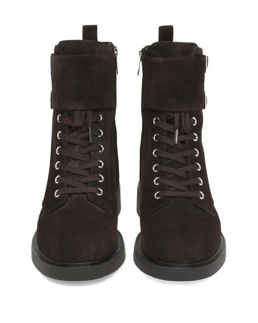 Gianvito Rossi Black Suede Boots