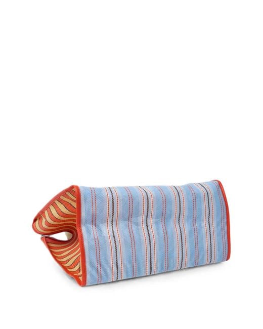 Paul Smith White And 'Pool Smith Stripe' Tote Bag for men